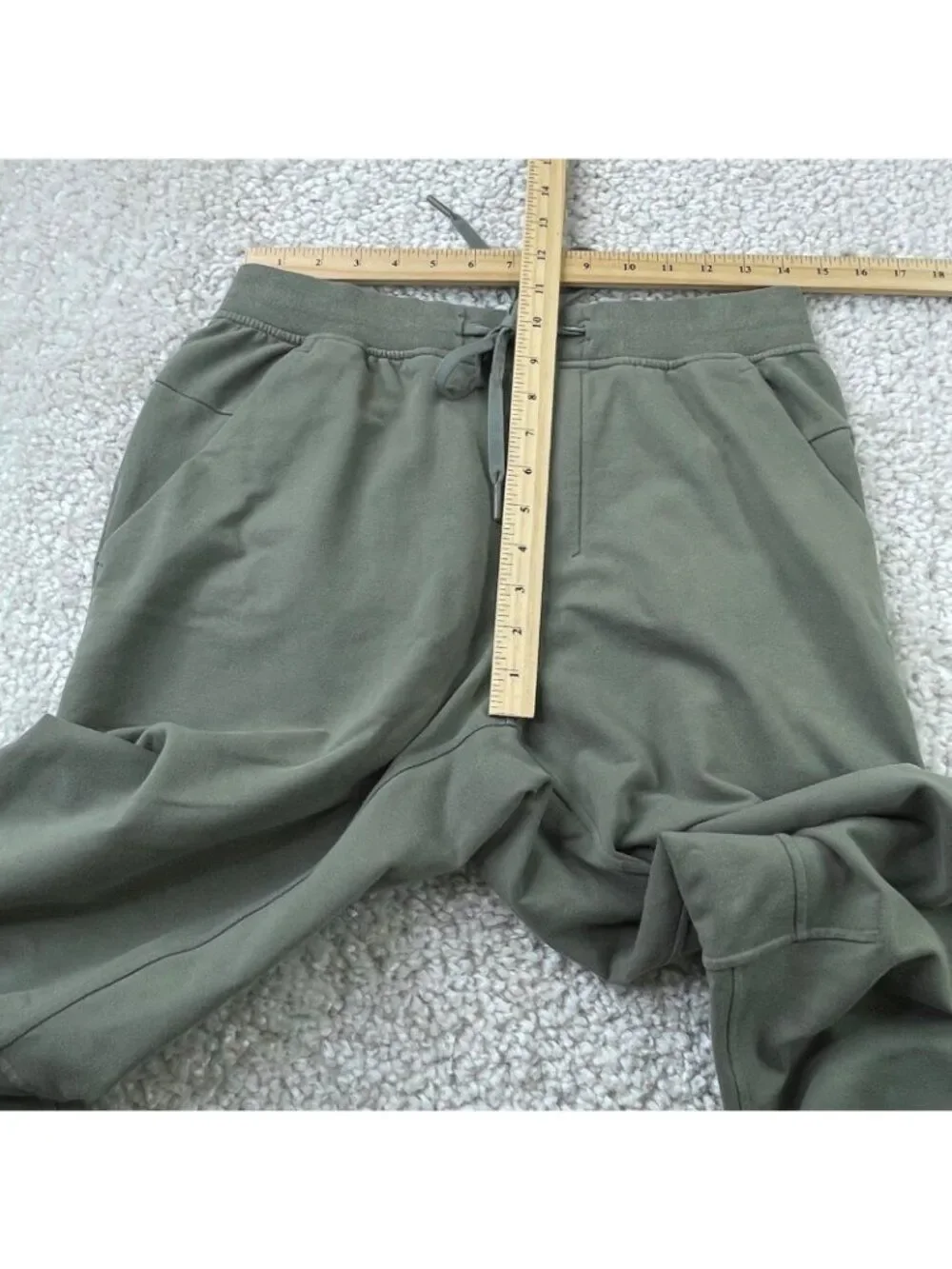 Lululemon City Sweat Jogger Pants Sage Green Womens Medium